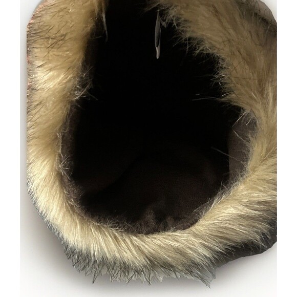 Futrzane Poland Faux Fur Full Hat Brown Small Russian Style New NWT main image 5